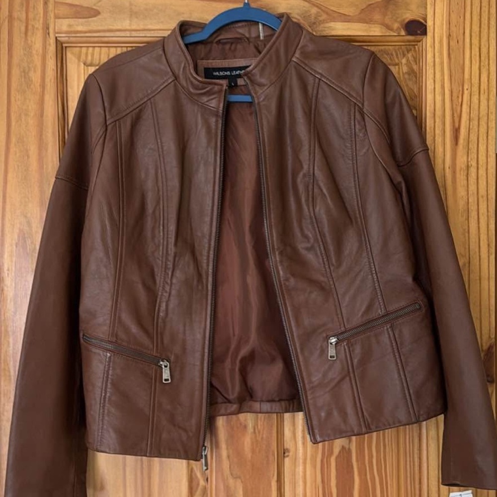 Wilsons Leather Rich Brown Jacket